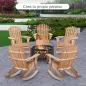 Sillón Mecedora de Madera