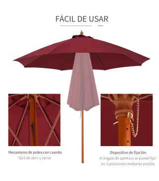 Sombrilla de Jardín