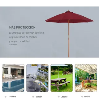 Sombrilla de Jardín