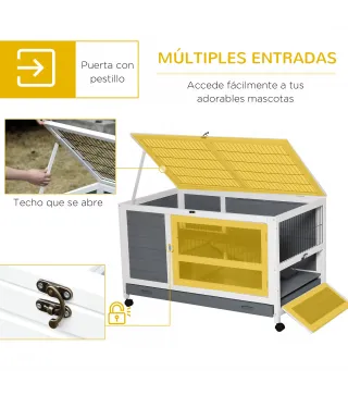 Conejera de Madera