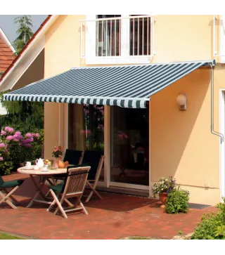 Toldo Eléctrico Retráctil con Función Manual