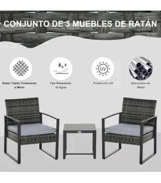Conjunto de Muebles de Jardín