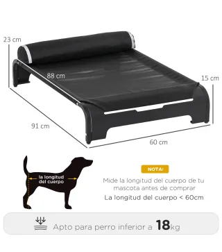 Cama Elevada para Mascotas