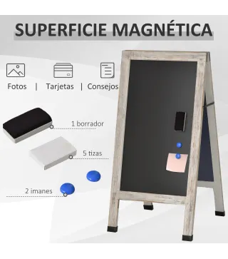 Pizarra de Pie Magnética