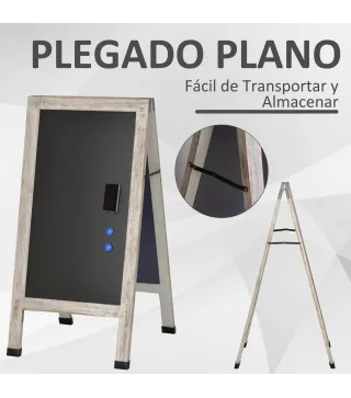 Pizarra de Pie Magnética