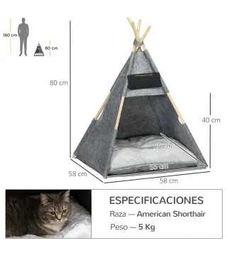Tipi Tienda para Mascotas
