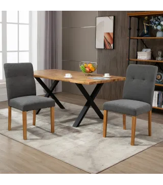 Juego de 2 Sillas de Comedor
