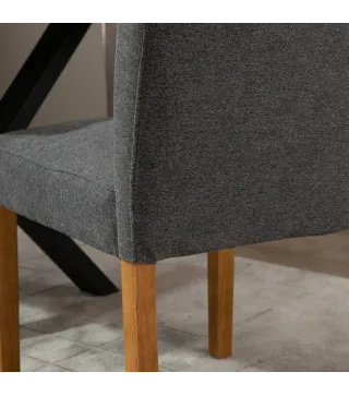 Juego de 2 Sillas de Comedor