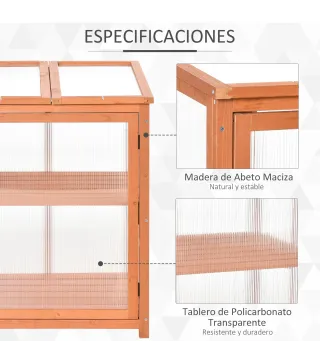 Mini Invernadero de Jardín