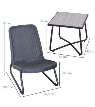 Conjunto de Muebles de Jardín