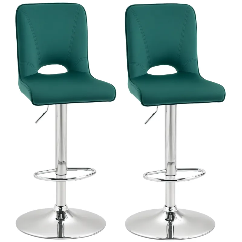 Conjunto de 2 Taburetes de Bar