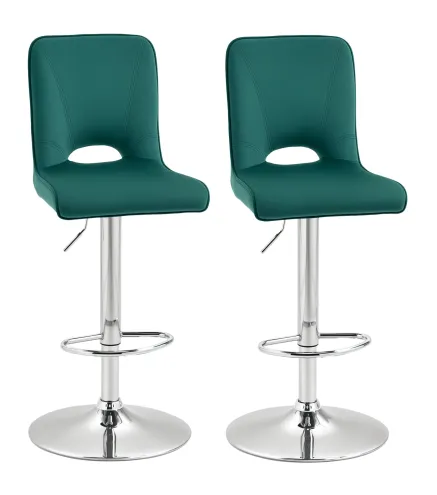 Conjunto de 2 Taburetes de Bar