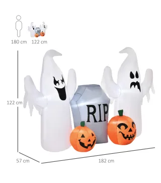 Fantasmas Inflables de Halloween