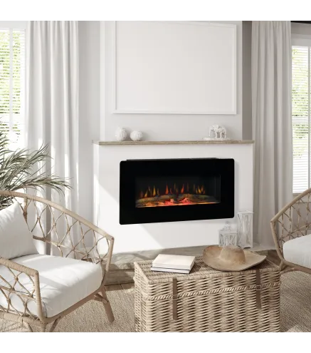 Chimenea Eléctrica de Pared