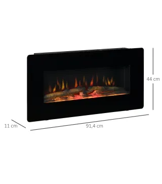 Chimenea Eléctrica de Pared