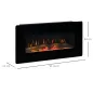 Chimenea Eléctrica de Pared