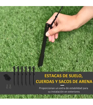 Papá Noel Inflable en Trineo