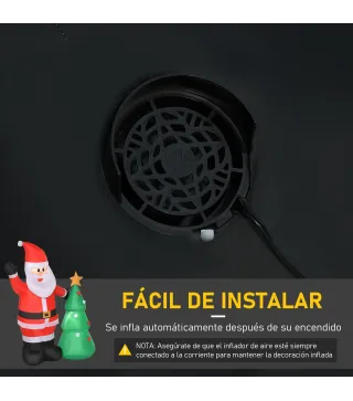 Papá Noel Inflable