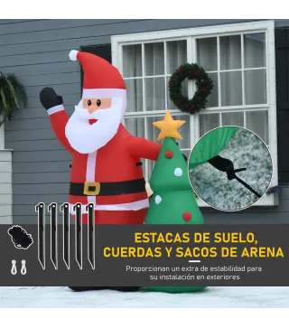 Papá Noel Inflable