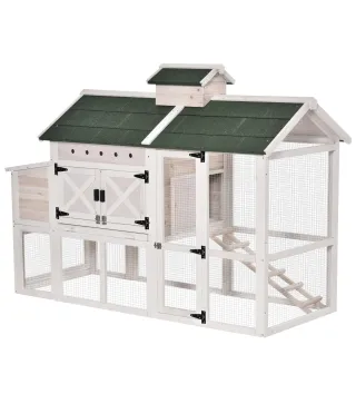 Gallinero de Madera