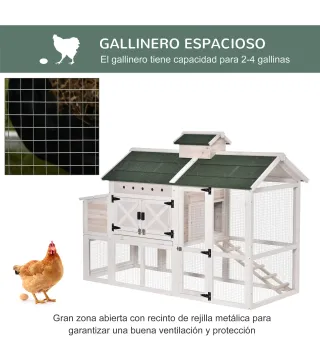 Gallinero de Madera