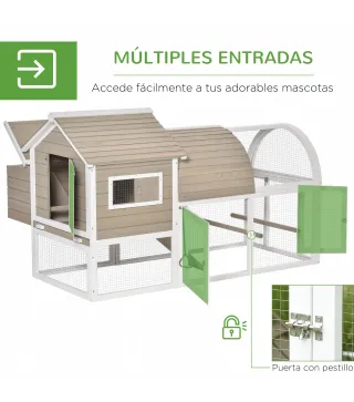 Gallinero de Madera
