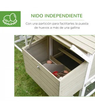 Gallinero de Madera