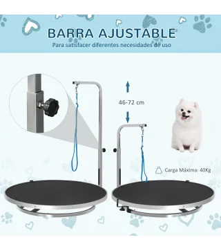Mesa de Peluquería para Mascotas
