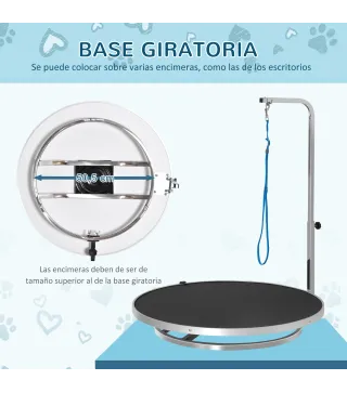 Mesa de Peluquería para Mascotas