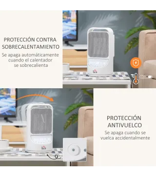 Calefactor Cerámico Portátil