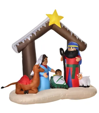 Decoración Inflable de Navidad