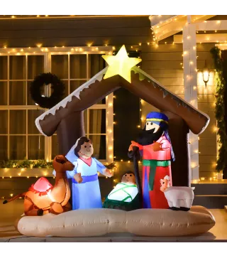 Decoración Inflable de Navidad