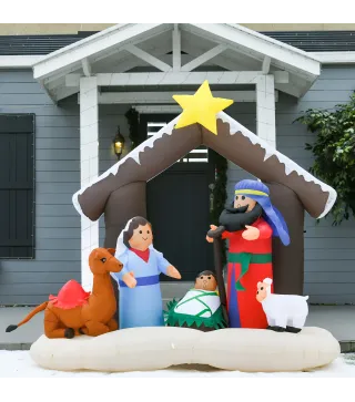 Decoración Inflable de Navidad