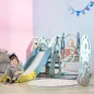 Tobogán Infantil con Columpio