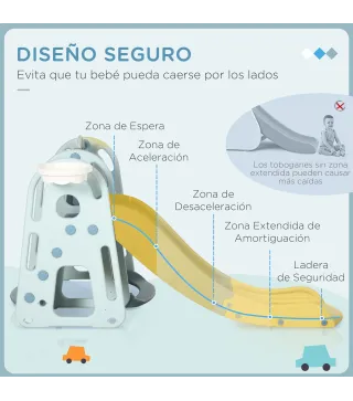 Tobogán Infantil con Columpio