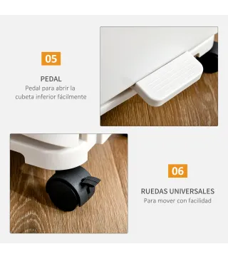 Cubo de Basura y Reciclaje