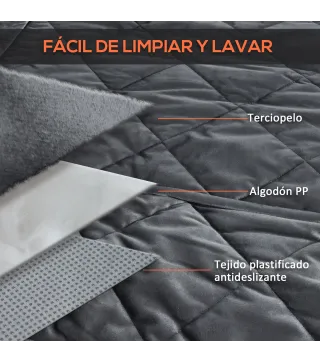 Funda de Asiento de Coche para Perros