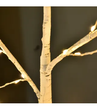Árbol de Abedul con Luces LED