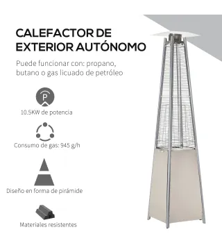 Estufa de Gas para Exterior