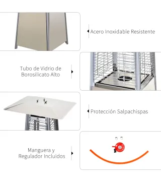 Estufa de Gas para Exterior