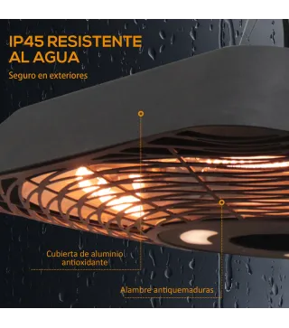 Calefactor Exterior de Techo