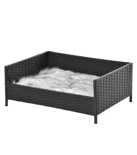 Sofá Cama para Perros de Mimbre