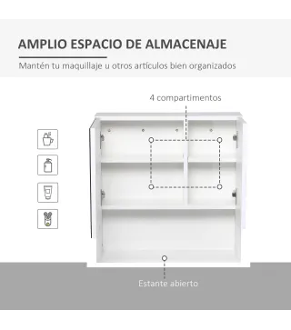 Armario de Baño con Espejo
