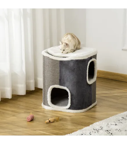 Barril Rascador para Gatos