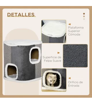Barril Rascador para Gatos