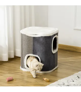 Barril Rascador para Gatos