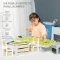 Juego de Mesa y 2 Sillas Infantil