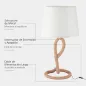 Lámpara de Mesa