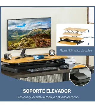 Convertidor de Escritorio de Pie