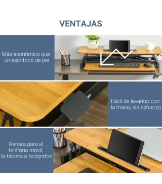 Convertidor de Escritorio de Pie